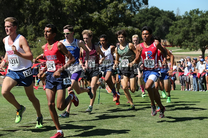 2015SIxcHSD2-005.JPG - 2015 Stanford Cross Country Invitational, September 26, Stanford Golf Course, Stanford, California.